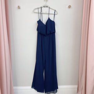 Hayley Paige #5710 Sz 10 Navy Blue